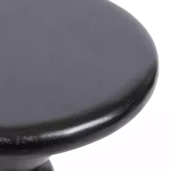 Kirklands Home Modern Tirollo Accent Table Black