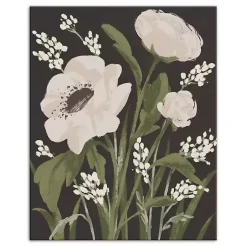 Kirklands Home Modern Farmhouse Floral I Canvas Art Print New