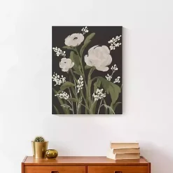 Kirklands Home Modern Farmhouse Floral II Canvas Art Print Clearance