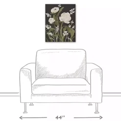 Kirklands Home Modern Farmhouse Floral II Canvas Art Print Clearance