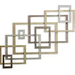 Kirklands Home Modern Glossy Squares Wall Sculpture Hot