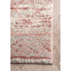 Kirklands Home Modern Hattie Area Rug, 5x8 Orange