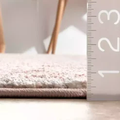 Kirklands Home Modern Hattie Area Rug, 8x10 Pink Best