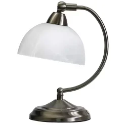 Kirklands Home Modern Mini Banker's Desk Lamp New