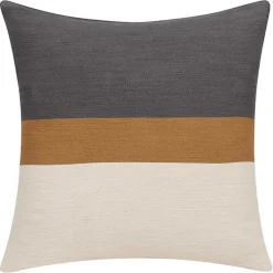 Pillows>Kirklands Home Modern Neutral Stripe Pillow
