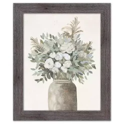 Kirklands Home Modern Transitional Flowers Framed Wall Art Best
