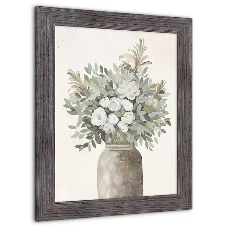 Kirklands Home Modern Transitional Flowers Framed Wall Art Best