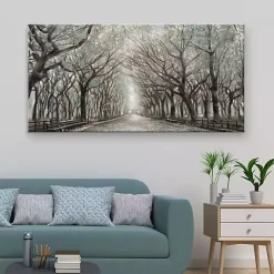 Kirklands Home Momentary Quiet Platinum Panel Canvas Art Print Multi Sale