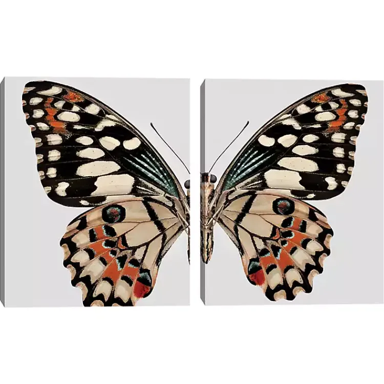 Kirklands Home Monarch Butterfly I & II Canvas Prints, Set of 2 Discount