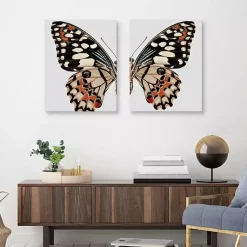 Kirklands Home Monarch Butterfly I & II Canvas Prints, Set of 2 Discount