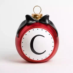 Monogram Seasonal Decor>Kirklands Home Monogram C Outdoor Christmas Ornament
