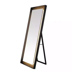 Kirklands Home Montauk LED Full Length Mirror Gold Hot