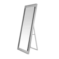 Kirklands Home Montauk LED Full Length Mirror Silver