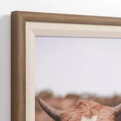 Kirklands Home Moove Over Framed Canvas Art Print Brown Online