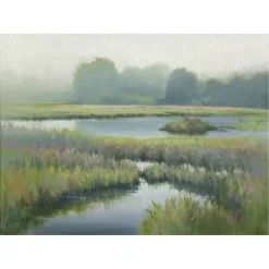 Kirklands Home Morning at Edmund's Marsh Canvas Art Print Hot
