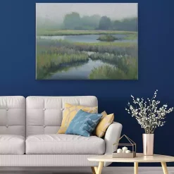 Kirklands Home Morning at Edmund's Marsh Canvas Art Print Hot