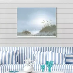 Kirklands Home Morning Dunes Framed Canvas Art Print Multi Online