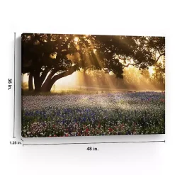 Kirklands Home Morning Meadow Giclee Canvas Art Print, 48x36 in. Yellow