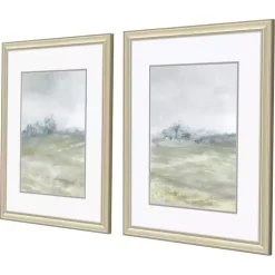 Kirklands Home Morning Mist Framed Canvas Art Prints, Set of 2 Discount