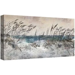 Kirklands Home Morning Sea Grass Light Canvas Art Print Clearance