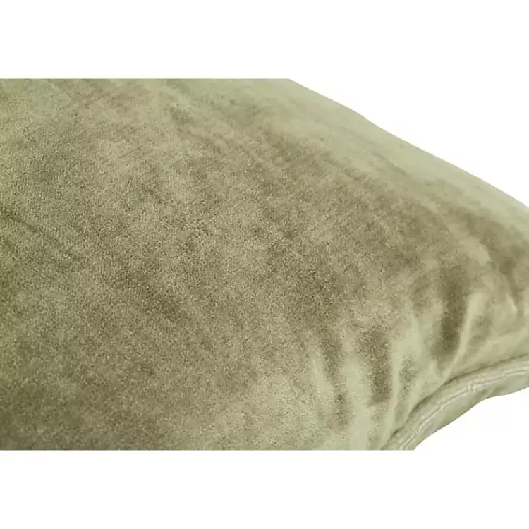Pillows>Kirklands Home Moss Heirloom Velvet Pillow Green