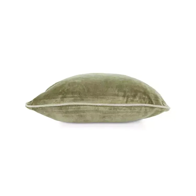 Pillows>Kirklands Home Moss Heirloom Velvet Pillow Green