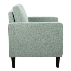Kirklands Home Mossy Contemporary Upholstered Accent Chair Green