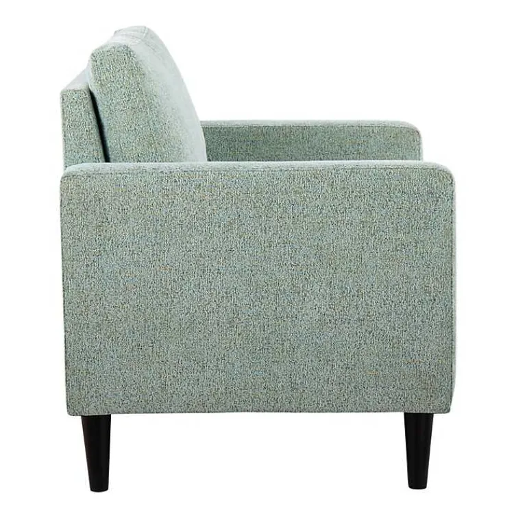 Kirklands Home Mossy Contemporary Upholstered Accent Chair Green