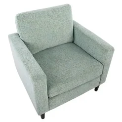 Kirklands Home Mossy Contemporary Upholstered Accent Chair Green