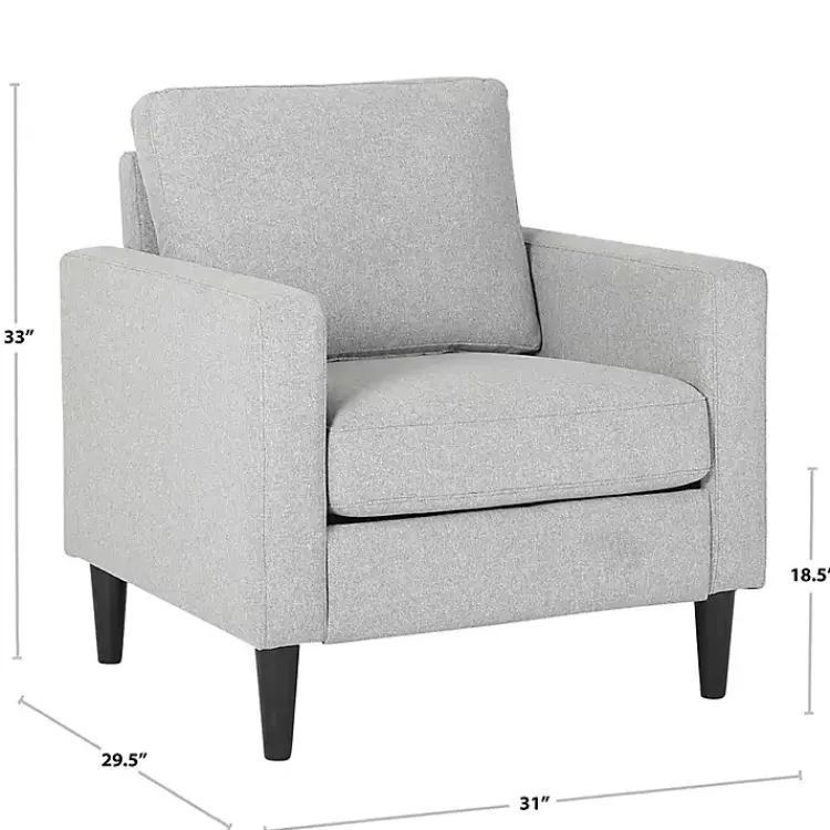 Kirklands Home Mossy Contemporary Upholstered Accent Chair Green