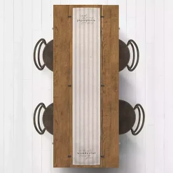 Christmas Dining & Entertaining>Kirklands Home Most Wonderful Time of the Year Runner, 90 in. Tan