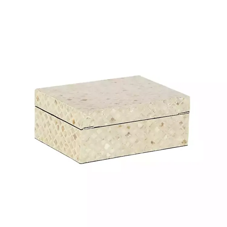 Baskets & Boxes>Kirklands Home Mother of Pearl 2-pc. Box Set