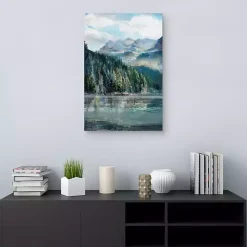 Kirklands Home Mountain Lakes II Canvas Art Print Discount