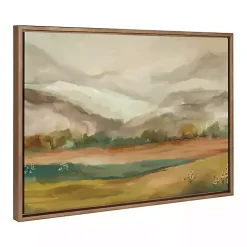 Kirklands Home Mountainscape Framed Canvas Art Print Multi Outlet