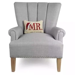 Pillows>Kirklands Home Mr. Santa Hat Wool Lumbar Pillow