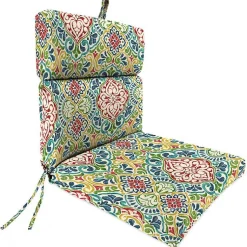Kirklands Home Multi Fiorella French Dining Chair Outdoor Cushion
