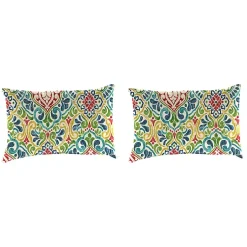 Kirklands Home Fiorella Outdoor Accent Pillows, Set of 2 Multi Outlet