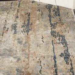 Kirklands Home Multi Tally Textured Area Rug, 5x7 Hot