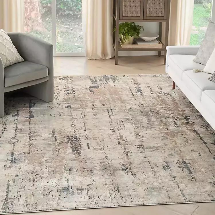 Kirklands Home Multi Tally Textured Area Rug, 7x9 Clearance