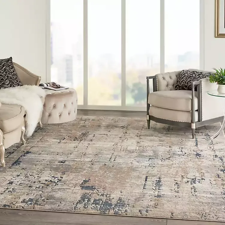 Kirklands Home Multi Tally Textured Area Rug, 7x9 Clearance
