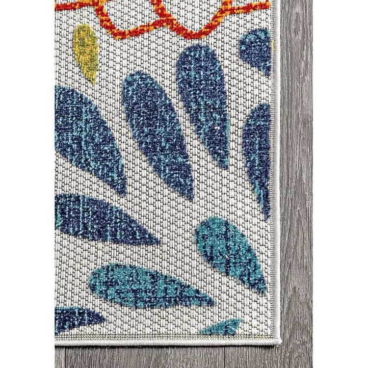 Kirklands Home color Burst Indoor/Outdoor Area Rug, 8x10 Multi Outlet