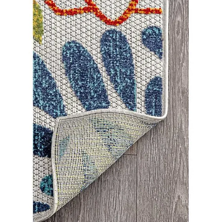 Kirklands Home color Burst Indoor/Outdoor Area Rug, 8x10 Multi Outlet
