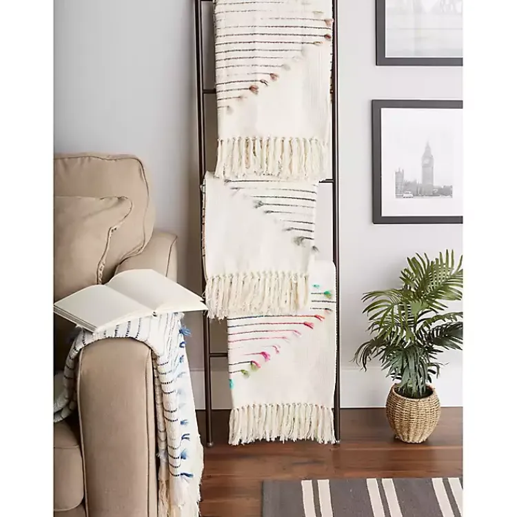 Blankets & Throws>Kirklands Home color Diamond Cut Throw Multi