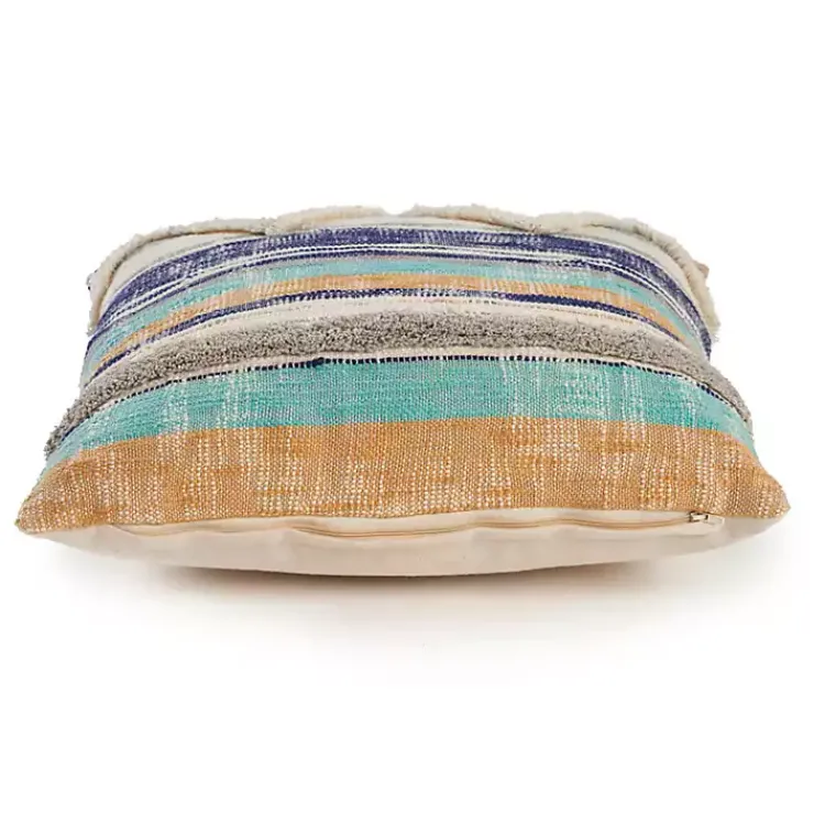 Pillows>Kirklands Home Multicolor Geometric Chevron Pillow