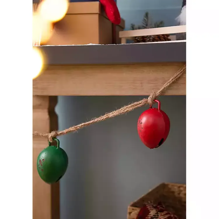 Christmas Tree Decorations>Kirklands Home Multicolor Iron Bulb Christmas Garland