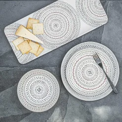 Kirklands Home color Melamine Malena Dinner Plates, Set of 6 Multi Online