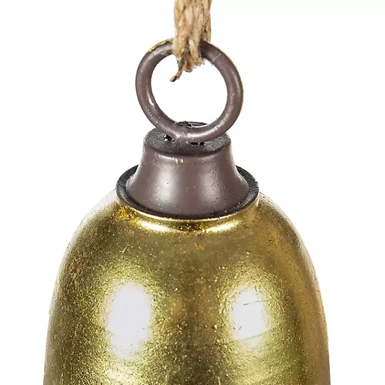 Christmas Ornaments>Kirklands Home Multicolor Metal Christmas Bells, Set of 3