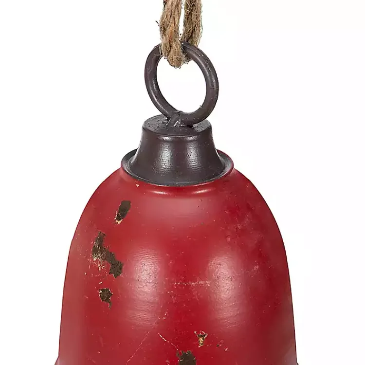 Christmas Ornaments>Kirklands Home Multicolor Metal Christmas Bells, Set of 3