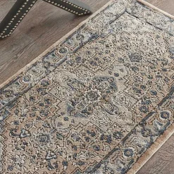 Kirklands Home Multicolor Nadia Medallion Area Rug, 2x4 Gray Online