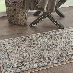 Kirklands Home Multicolor Nadia Medallion Area Rug, 2x4 Gray Online